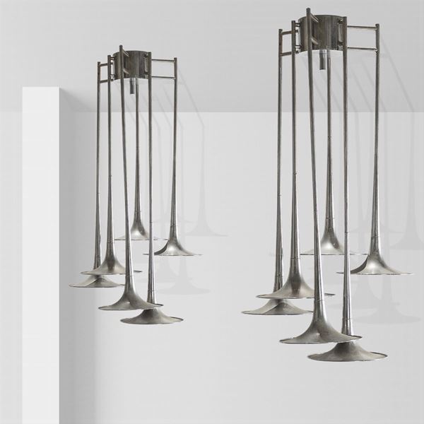 Goffredo Reggiani (2)  (Italy, 1970s)  - Auction DESIGN AND 20TH CENTURY DECORATIVE ARTS - Colasanti Casa d'Aste