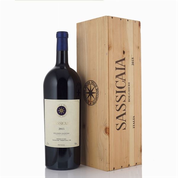 Sassicaia 2015, Tenuta San Guido  (Bolgheri)  - Auction Fine wine and spirits - Colasanti Casa d'Aste