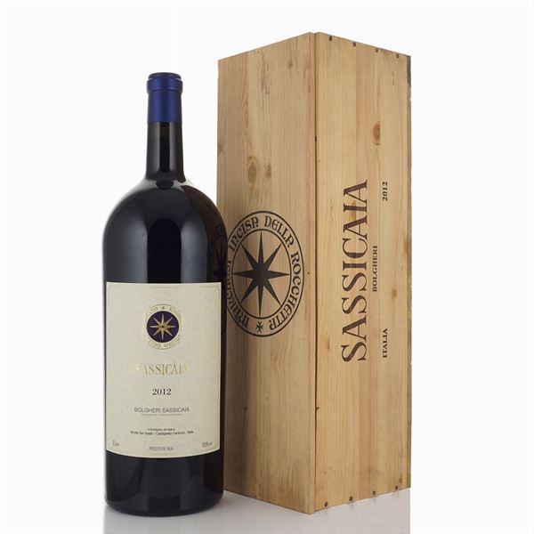 Sassicaia 2012, Tenuta San Guido  (Bolgheri)  - Asta VINI E DISTILLATI - Colasanti Casa d'Aste