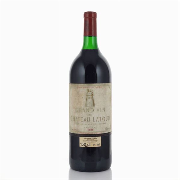 Château Latour 1986, Premier Grand Cru Classé  (Pauillac)  - Asta VINI E DISTILLATI - Colasanti Casa d'Aste
