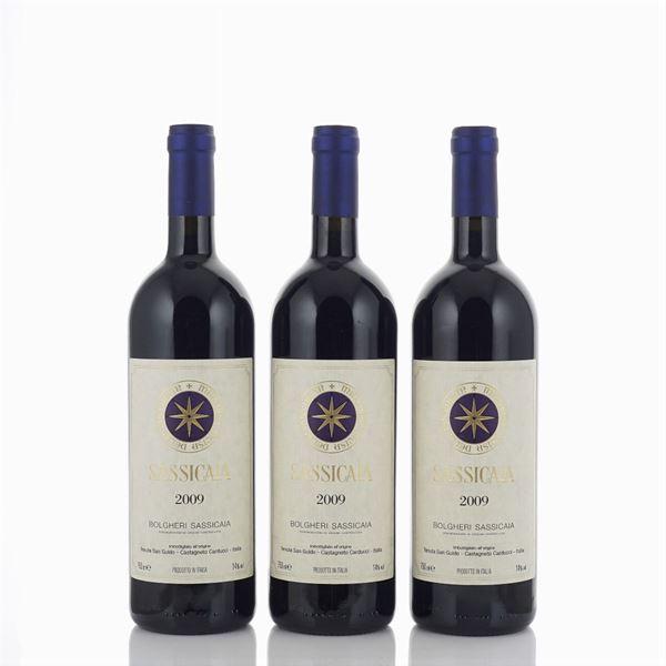 Sassicaia 2009, Tenuta San Guido  (Bolgheri)  - Auction Fine wine and spirits - Colasanti Casa d'Aste