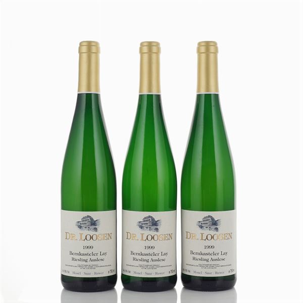 Bernkasteler Lay Riesling Auslese 1999, Dr. Loosen  (Mosella, Germania)  - Auction Fine wine and spirits - Colasanti Casa d'Aste