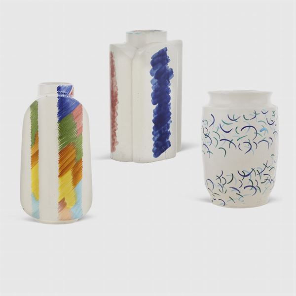 Piero Dorazio : Piero Dorazio (3)  (Italia, anni 90)  - Asta DESIGN | ARTI DECORATIVE - Colasanti Casa d'Aste