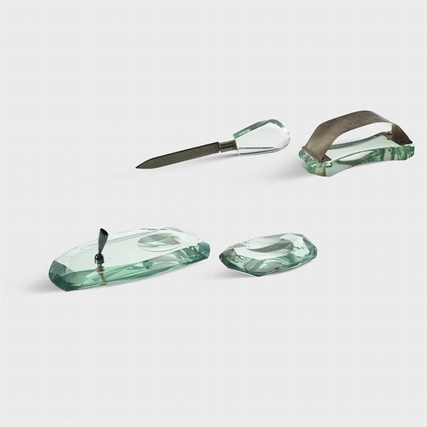 Fontana Arte (4)  (Italia, 1940/50s)  - Auction DESIGN AND 20TH CENTURY DECORATIVE ARTS - Colasanti Casa d'Aste