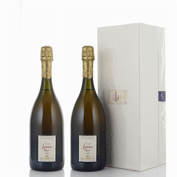Cuvée Louise Rosé 2000, Pommery  (Champagne)  - Asta VINI E DISTILLATI - Colasanti Casa d'Aste
