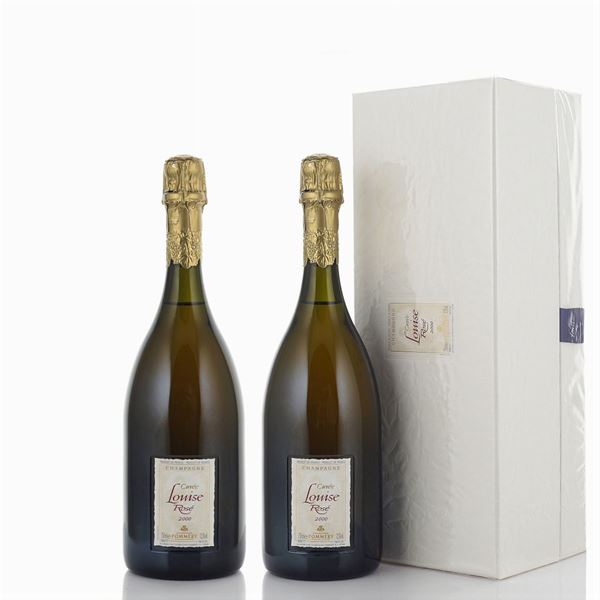 Cuvée Louise Rosé 2000, Pommery  (Champagne)  - Asta VINI E DISTILLATI - Colasanti Casa d'Aste