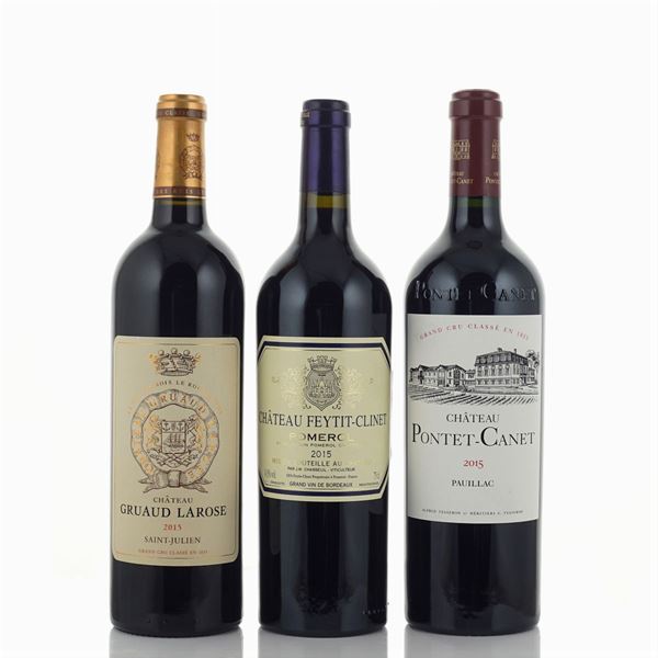 Selezione Bordeaux 2015  (Pauillac/Saint-Julien/Pomerol)  - Auction Fine wine and spirits - Colasanti Casa d'Aste