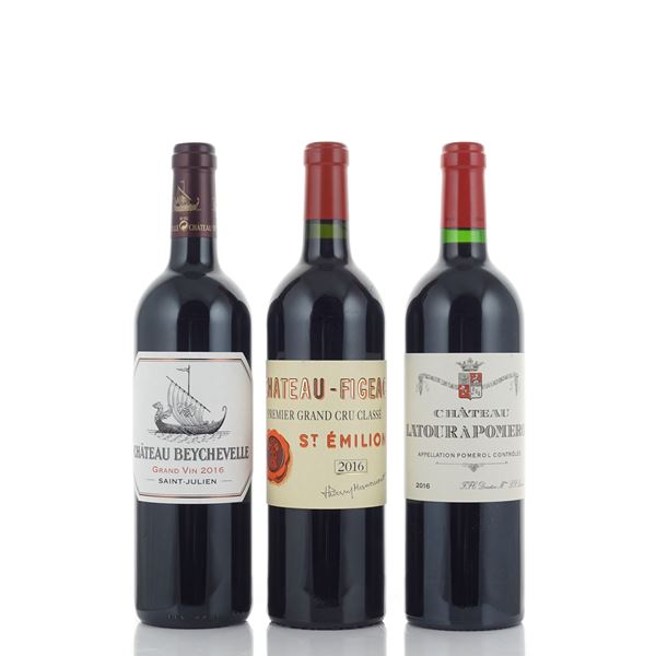 Selezione Bordeaux 2016  (Saint-Émilion/Saint-Julien/Pomerol)  - Auction Fine wine and spirits - Colasanti Casa d'Aste