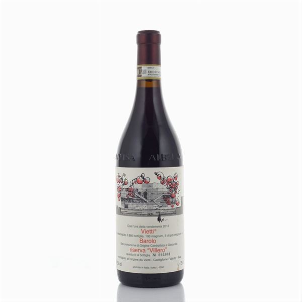 Barolo Riserva Villero 2012, Vietti  (Piemonte)  - Asta VINI E DISTILLATI - Colasanti Casa d'Aste