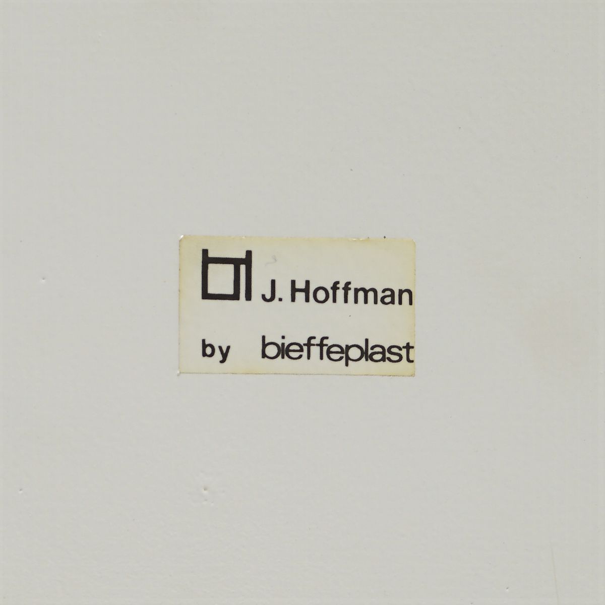 Josef Hoffman, Prod. Bieffeplast (3)