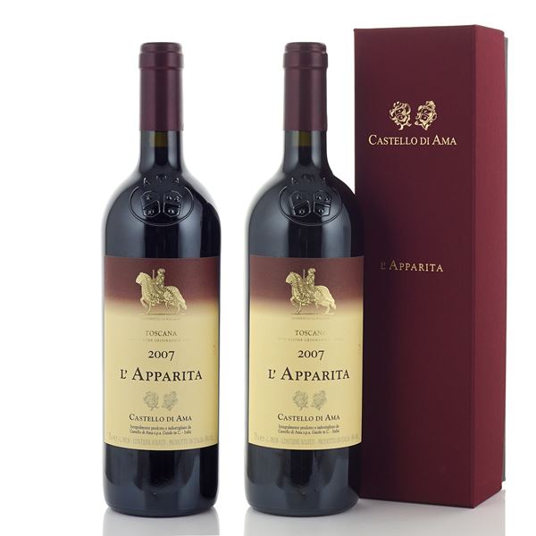 L'Apparita 2007, Castello di Ama  (Toscana)  - Auction Fine wine and spirits - Colasanti Casa d'Aste
