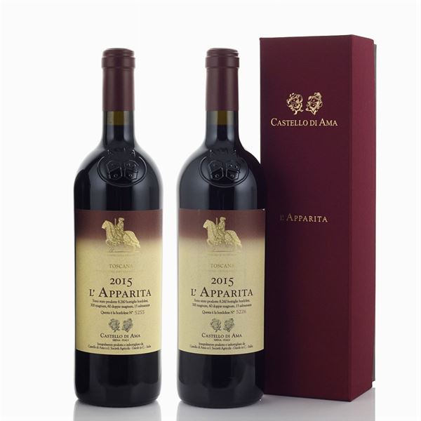 L'Apparita 2015, Castello di Ama  (Toscana)  - Auction Fine wine and spirits - Colasanti Casa d'Aste