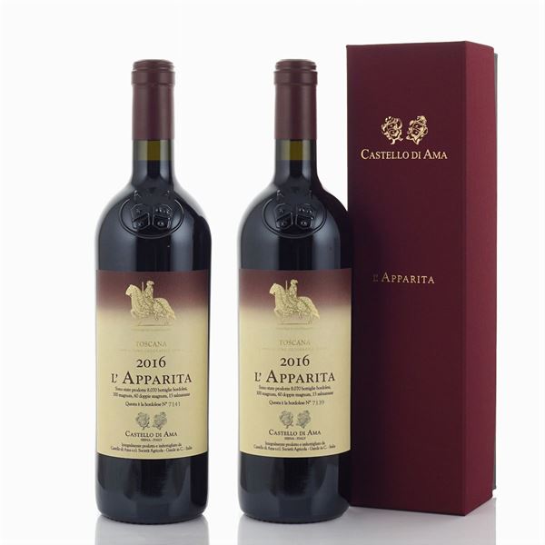 L'Apparita 2016, Castello di Ama  (Toscana)  - Auction Fine wine and spirits - Colasanti Casa d'Aste