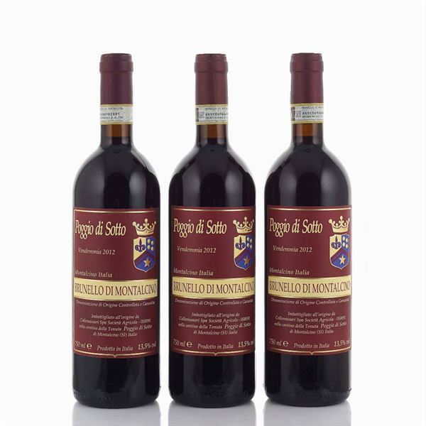 Brunello di Montalcino 2012, Poggio di Sotto  (Toscana)  - Auction Fine wine and spirits - Colasanti Casa d'Aste
