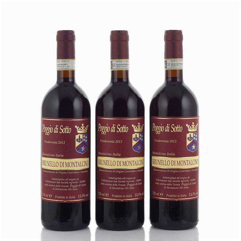 Brunello di Montalcino 2012, Poggio di Sotto