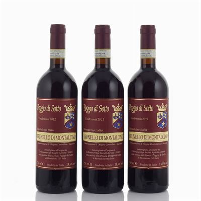Brunello di Montalcino 2012, Poggio di Sotto