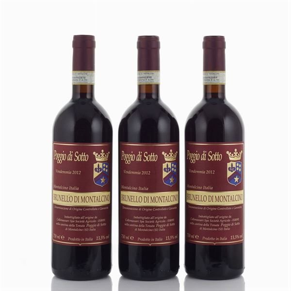 Brunello di Montalcino 2012, Poggio di Sotto  (Toscana)  - Auction Fine wine and spirits - Colasanti Casa d'Aste