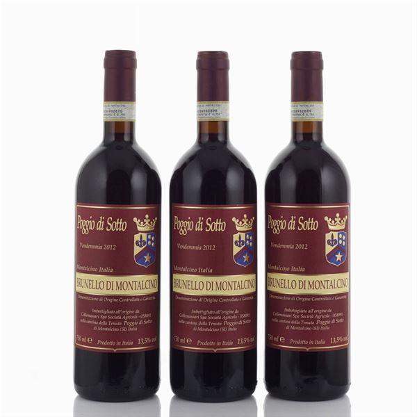 Brunello di Montalcino 2012, Poggio di Sotto