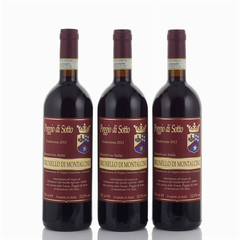 Brunello di Montalcino 2012, Poggio di Sotto