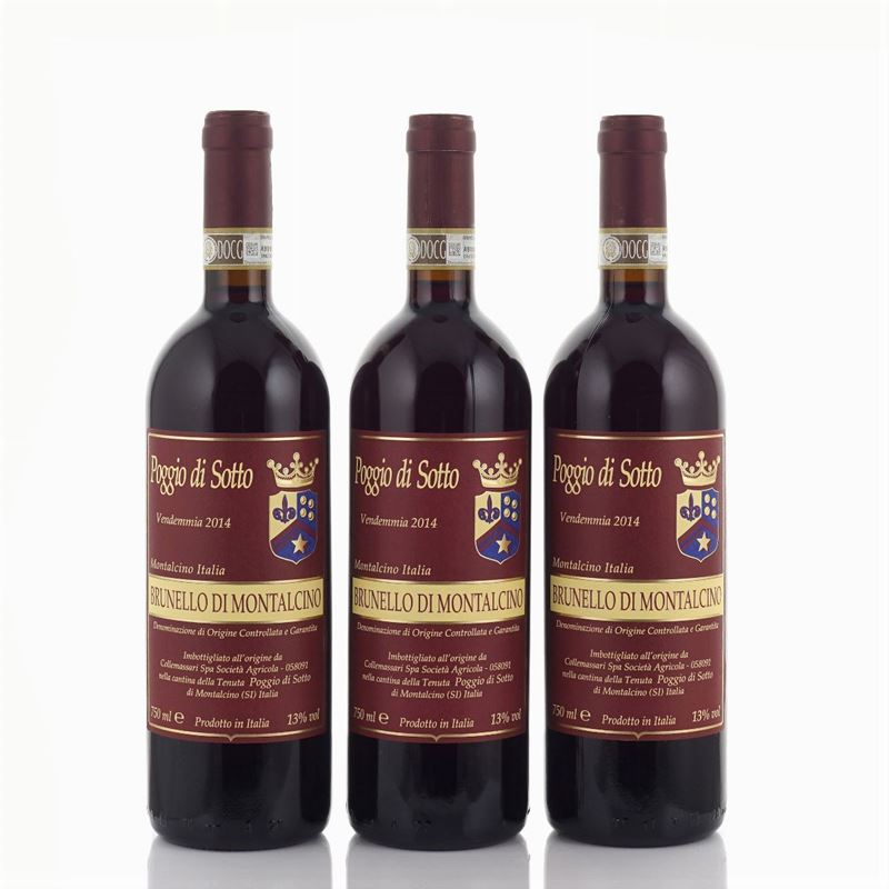 Brunello di Montalcino 2014, Poggio di Sotto