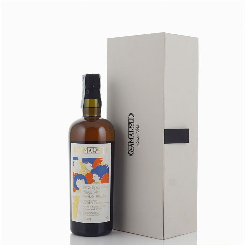 Scotch Whisky Single Malt 1970 Speyside, Samaroli