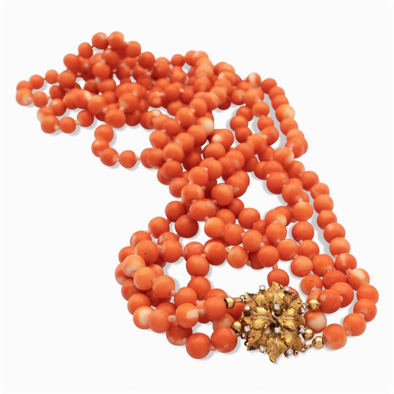 Buccellati, Collana in Corallo