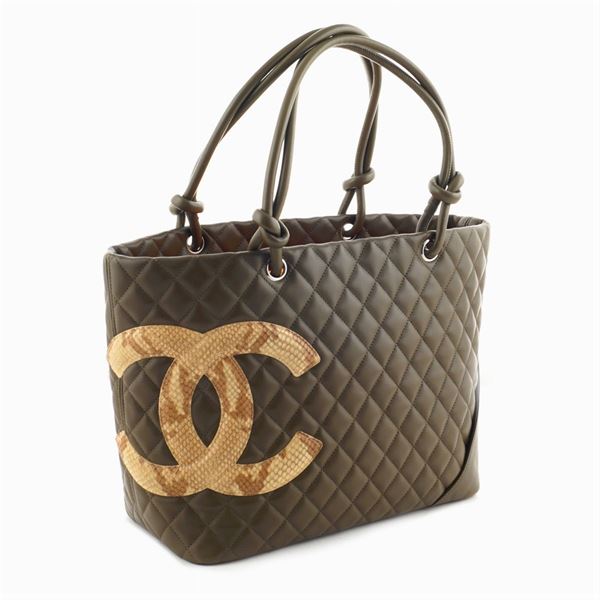 Chanel collezione Cambon Large Python CC, shoulder bag (2000s) - Auction  FINE JEWELS, WATCHES