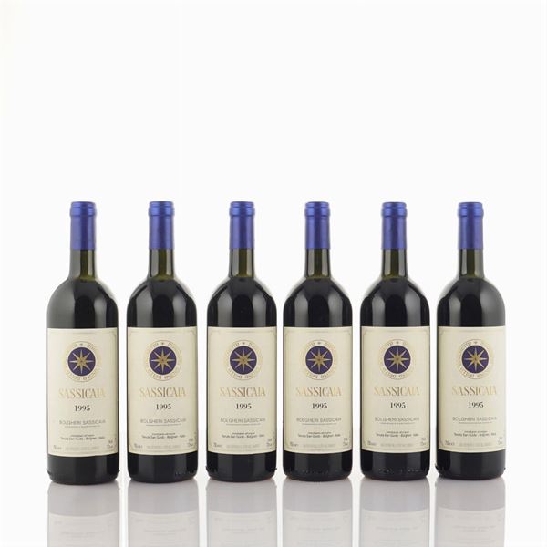 Sassicaia 1995, Tenuta San Guido  (Bolgheri)  - Auction Fine wine and spirits - Colasanti Casa d'Aste