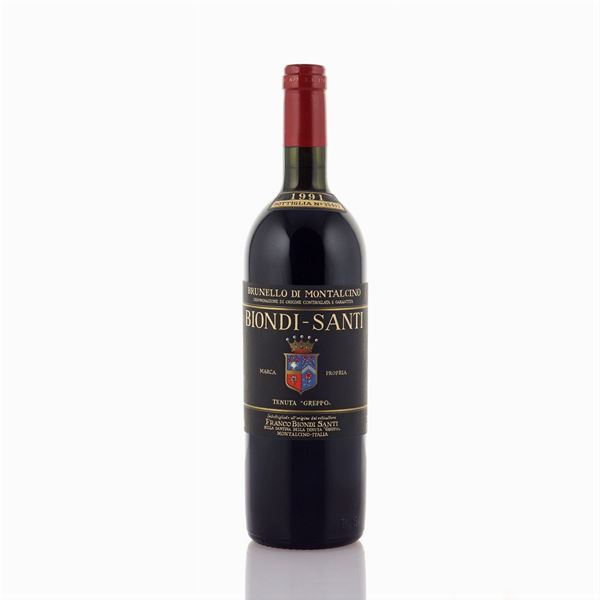 Brunello di Montalcino 1991, Tenuta Greppo Biondi-Santi  (Toscana)  - Auction Fine wine and spirits - Colasanti Casa d'Aste