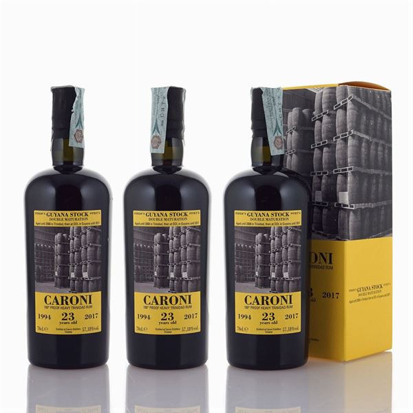 Caroni 23 Years Old (1994-2017), Guyana Stock  (Trinidad)  - Auction Fine wine and spirits - Colasanti Casa d'Aste