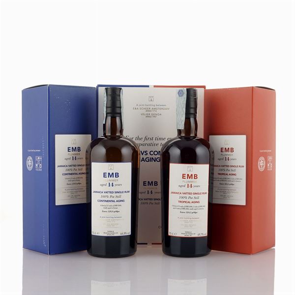 Selezione EMB Plummer 14 anni  (Jamaica)  - Asta VINI E DISTILLATI - Colasanti Casa d'Aste