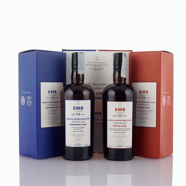 Selezione EMB Plummer 14 anni  (Jamaica)  - Asta VINI E DISTILLATI - Colasanti Casa d'Aste
