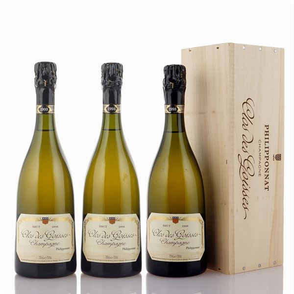 Clos des Goisses 1993, Philipponnat  (Champagne)  - Asta VINI E DISTILLATI - Colasanti Casa d'Aste