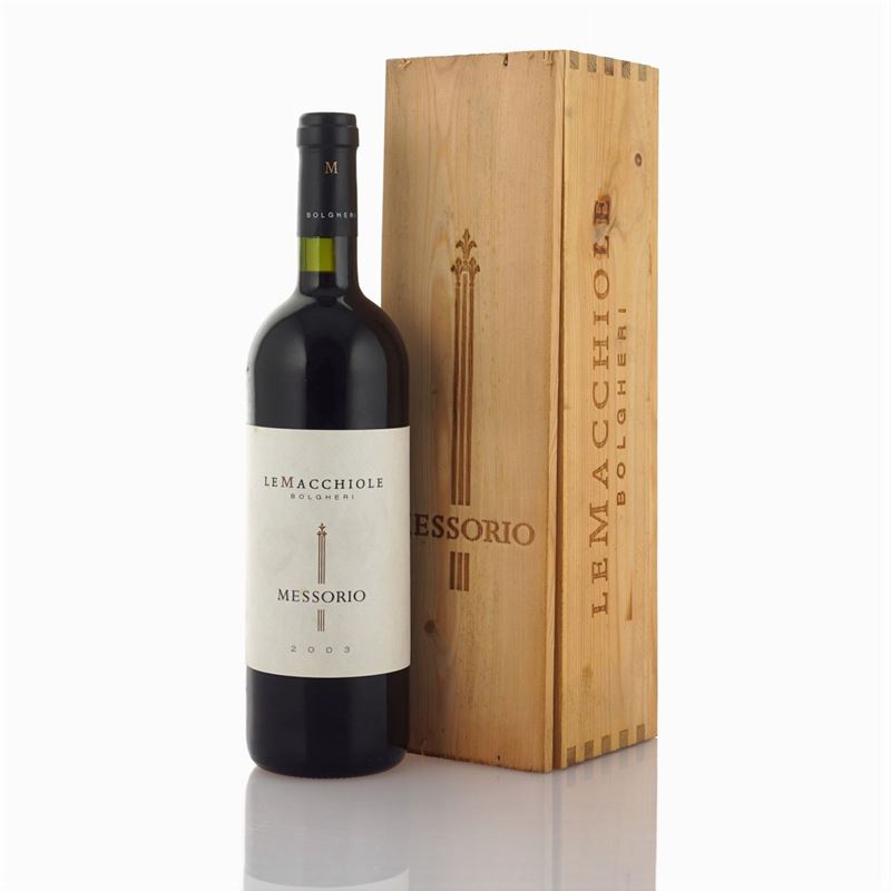 Messorio 2003, le Macchiole