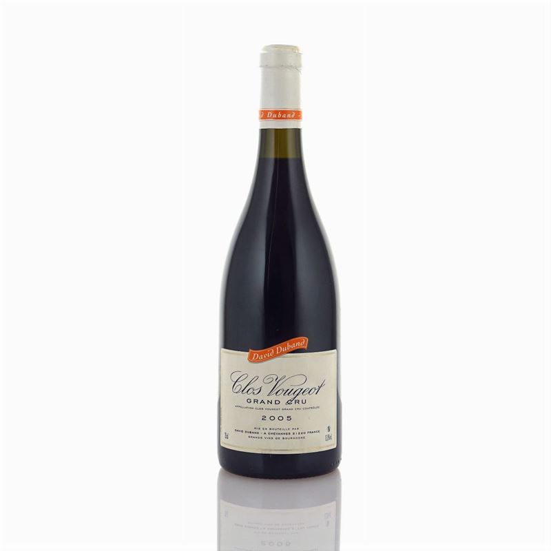 Clos Vougeot Grand Cru 2005, David Duband