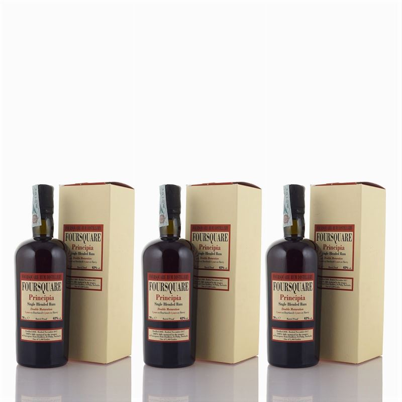 Foursquare Principia, Single Blended Rum