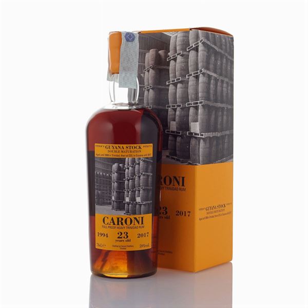 Caroni 23 Years Old (1994-2017), Guyana Stock  (Trinidad)  - Asta VINI E DISTILLATI - Colasanti Casa d'Aste