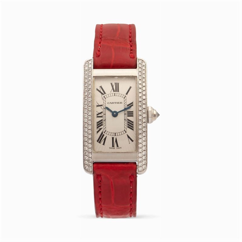 Cartier Tank Americaine, Orologio da Donna