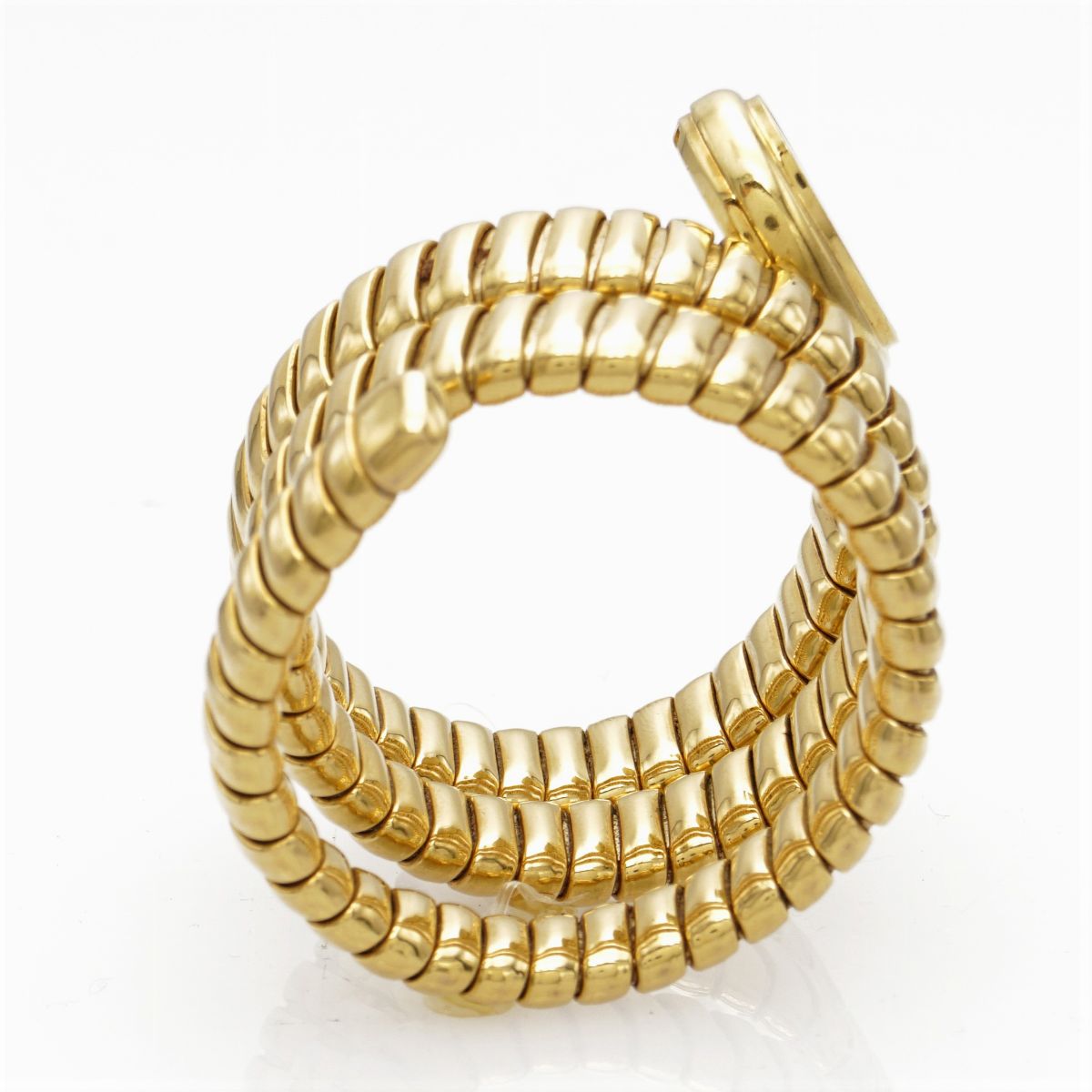 Bulgari Collezione Tubogas, Bracciale Orologio a Serpente