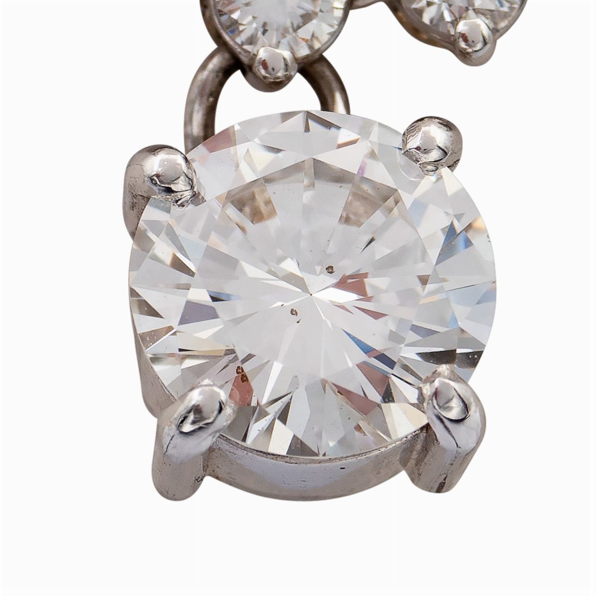 Collana Riviere con un Diamante Taglio Brillante