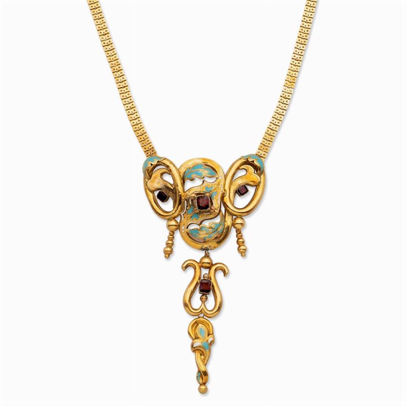 Collana Borbonica in Oro Giallo 9kt
