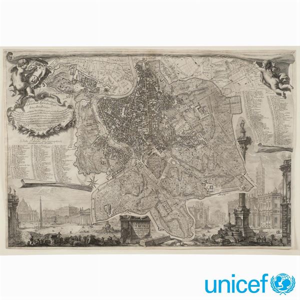 &#9830;Giovanni Battista Nolli (1701-1756), Giovanni Battista Piranesi  (1720-1778)