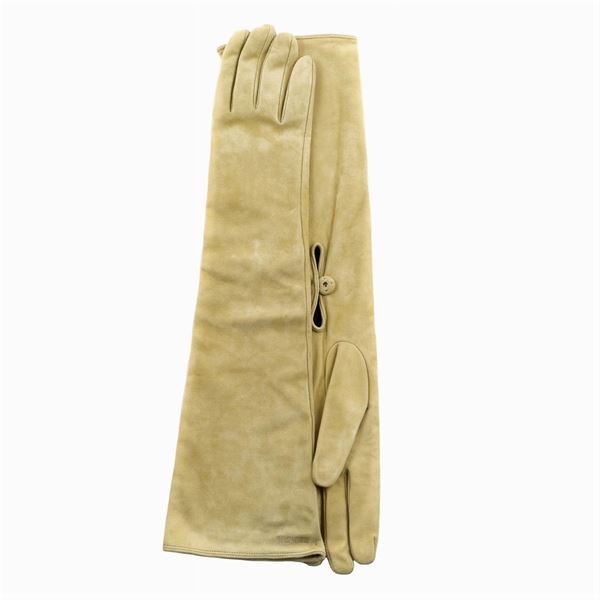 Prada, long vintage gloves