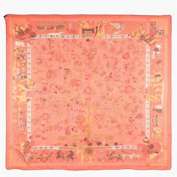 Hermes Fantaisies Indiennes collection shawl