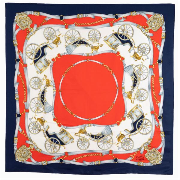 Hermès, foulard vintage