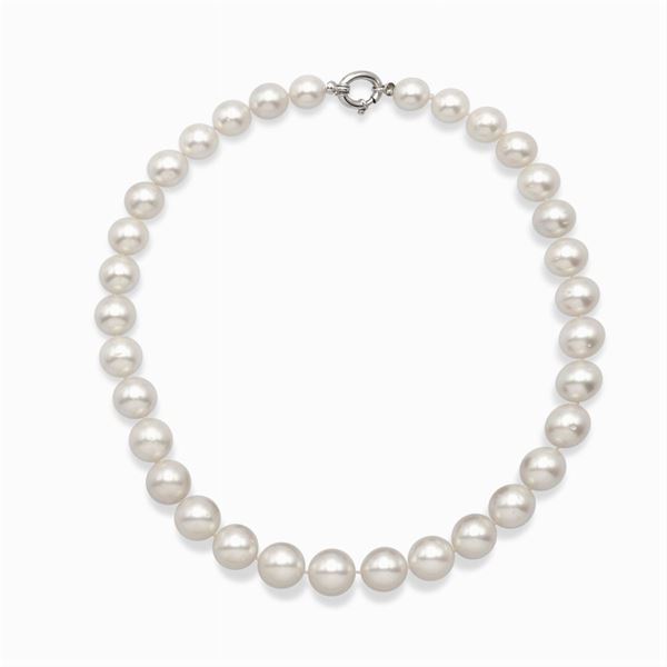 Collana ad un filo di perle South Sea