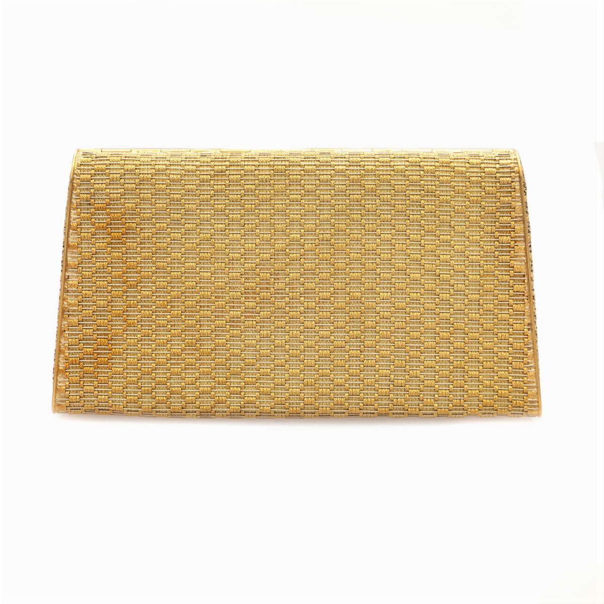 Bulgari Pochette in Oro Giallo 18kt e Diamanti