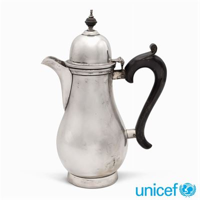 ♦caffettiera in Argento, Collezione Petochi Roma