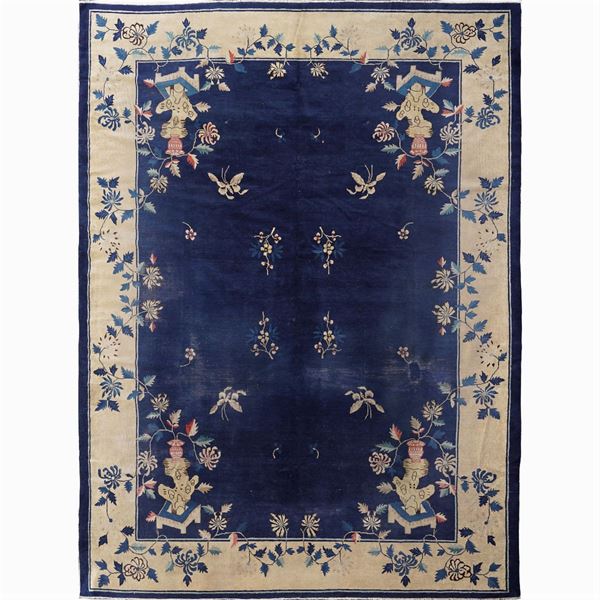Pechino carpet  (China, early XX sec.)  - Auction PAINTINGS | FURNITURE | WORKS OF ART - Colasanti Casa d'Aste