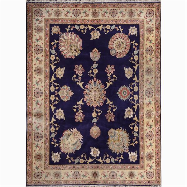 Tappeto Tabriz  (Persia, XX Sec.)  - Asta DIPINTI |ARREDI | OGGETTI D'ARTE - Colasanti Casa d'Aste